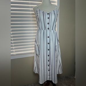 Angashion spaghetti stray dress size large